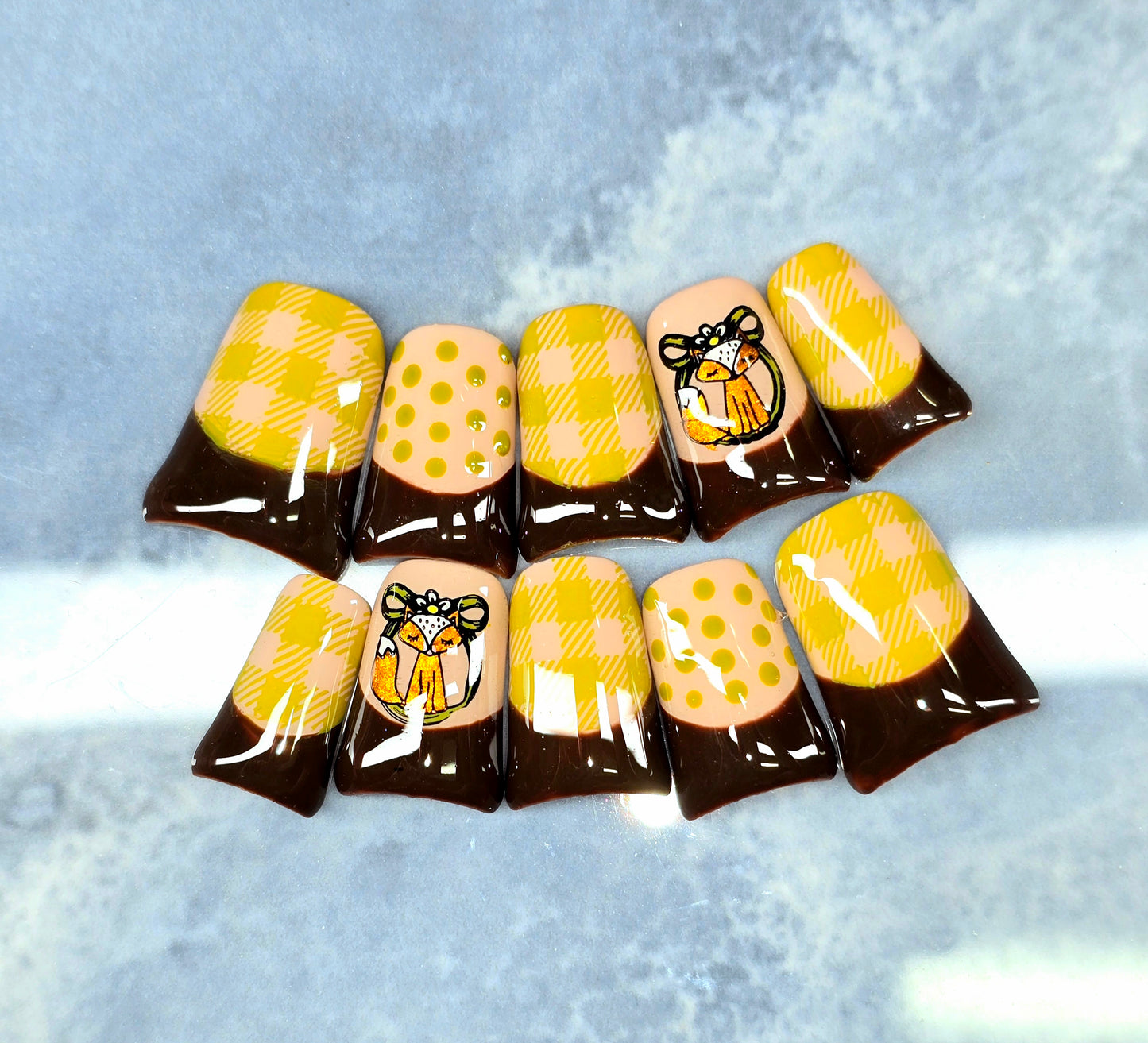Gingham Fox