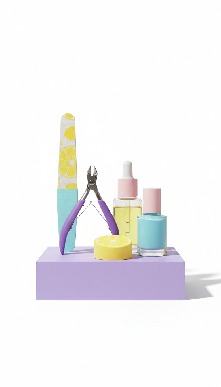 Astro Lemon Manicure Set