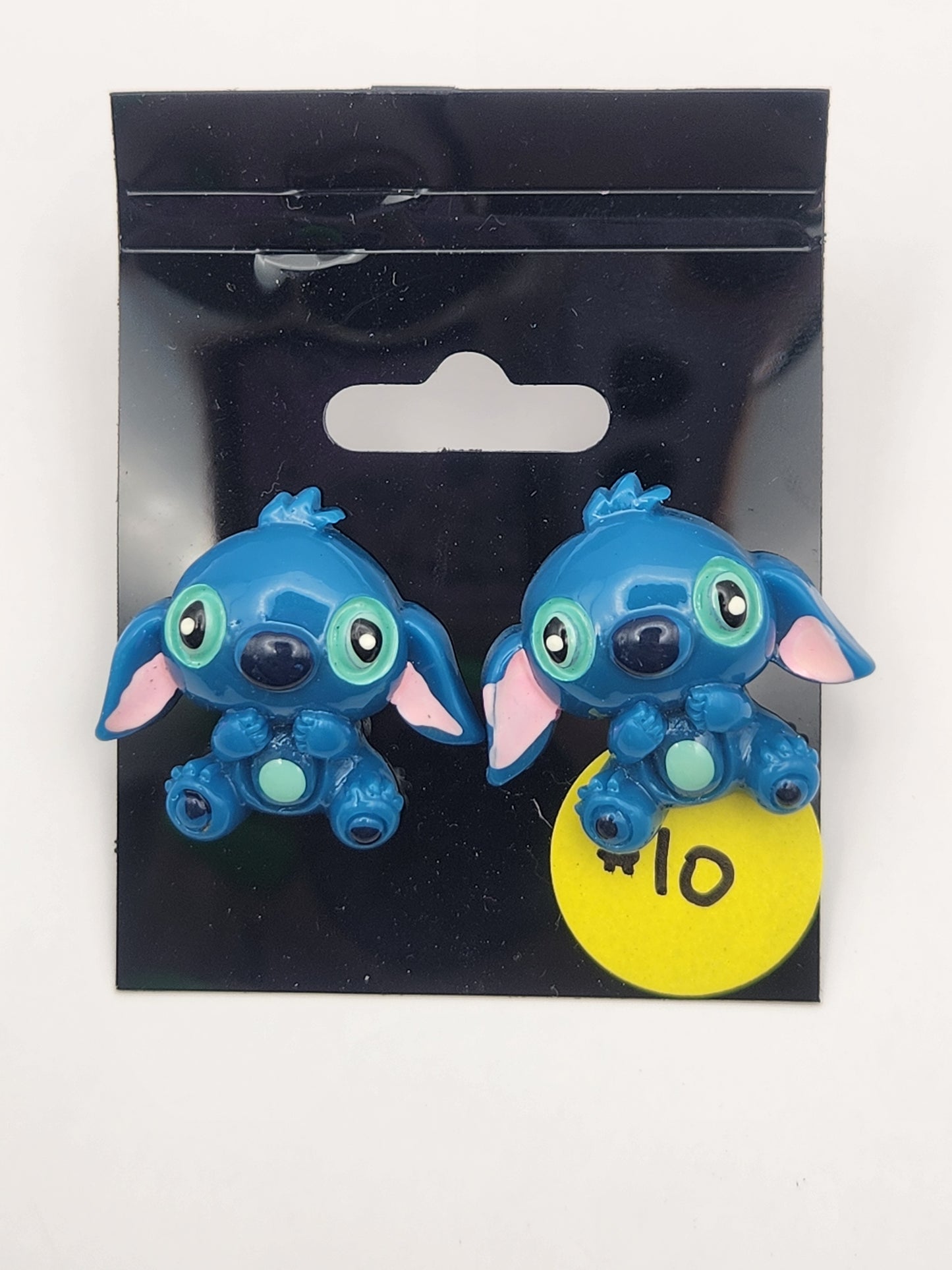 Character Inspired Earrings - Blue Alien 1