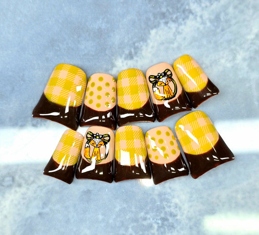 Gingham Fox