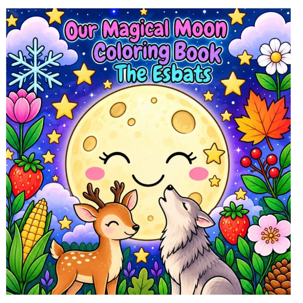 Our Magical Moon Coloring Book - The Esbats