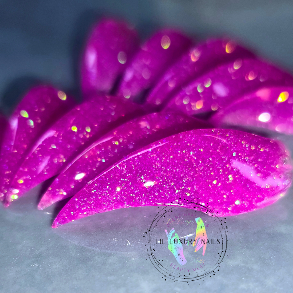 Bubble Gum Glitter Kitty
