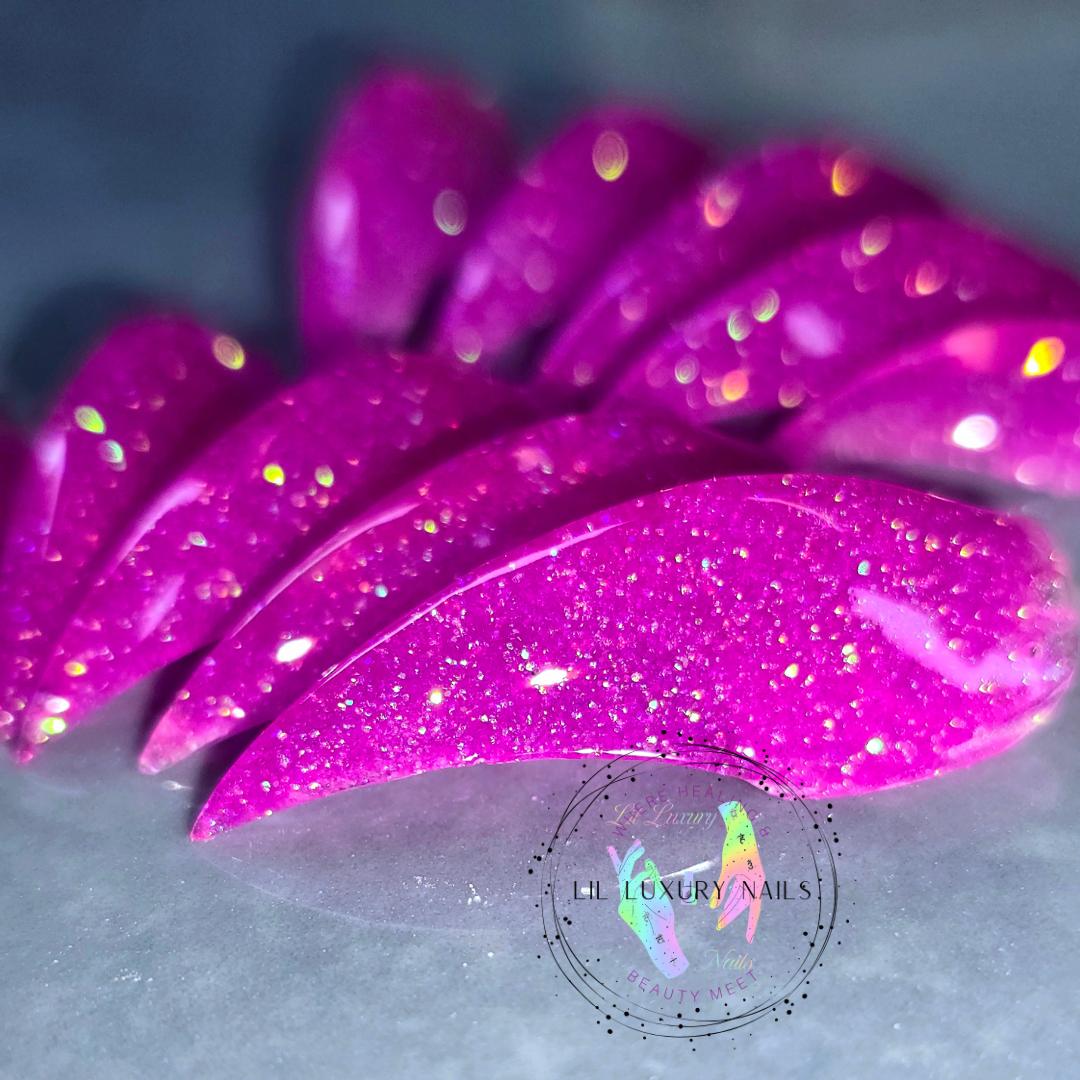 Bubble Gum Glitter Kitty